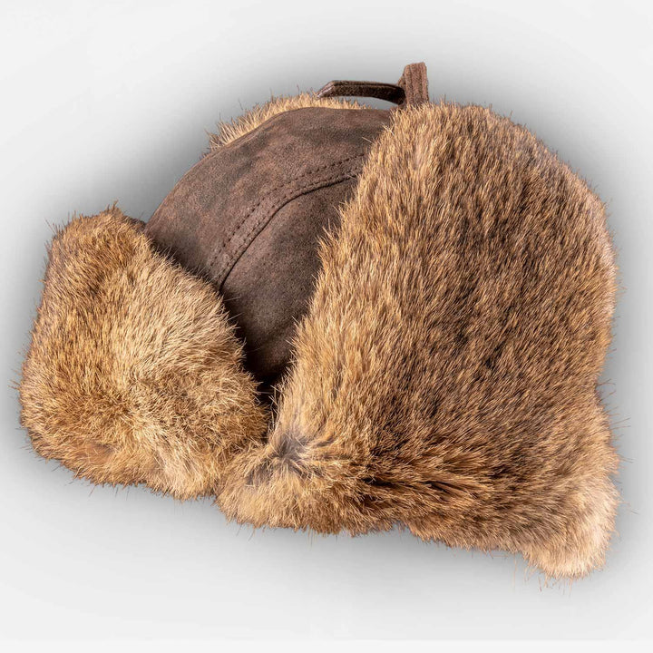 Bomber Cap Pigskin/Rabit