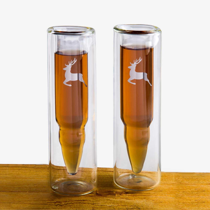 Snapsglass Dobbeltglass